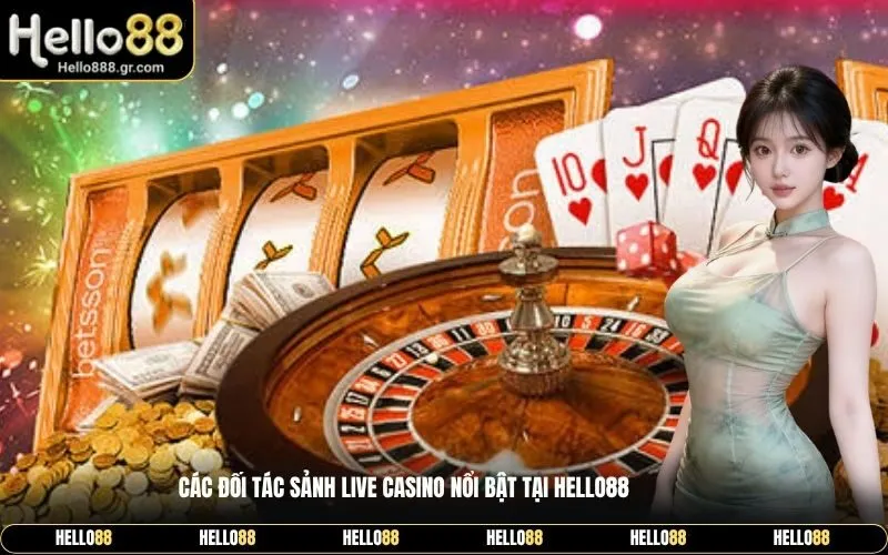 Các Đối Tác Sảnh Live Casino Nổi Bật Tại Hello88